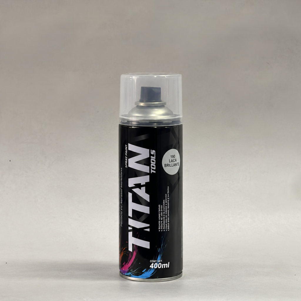 AEROSOL LACA BRILLANTE 400 ML TITAN TOOLS