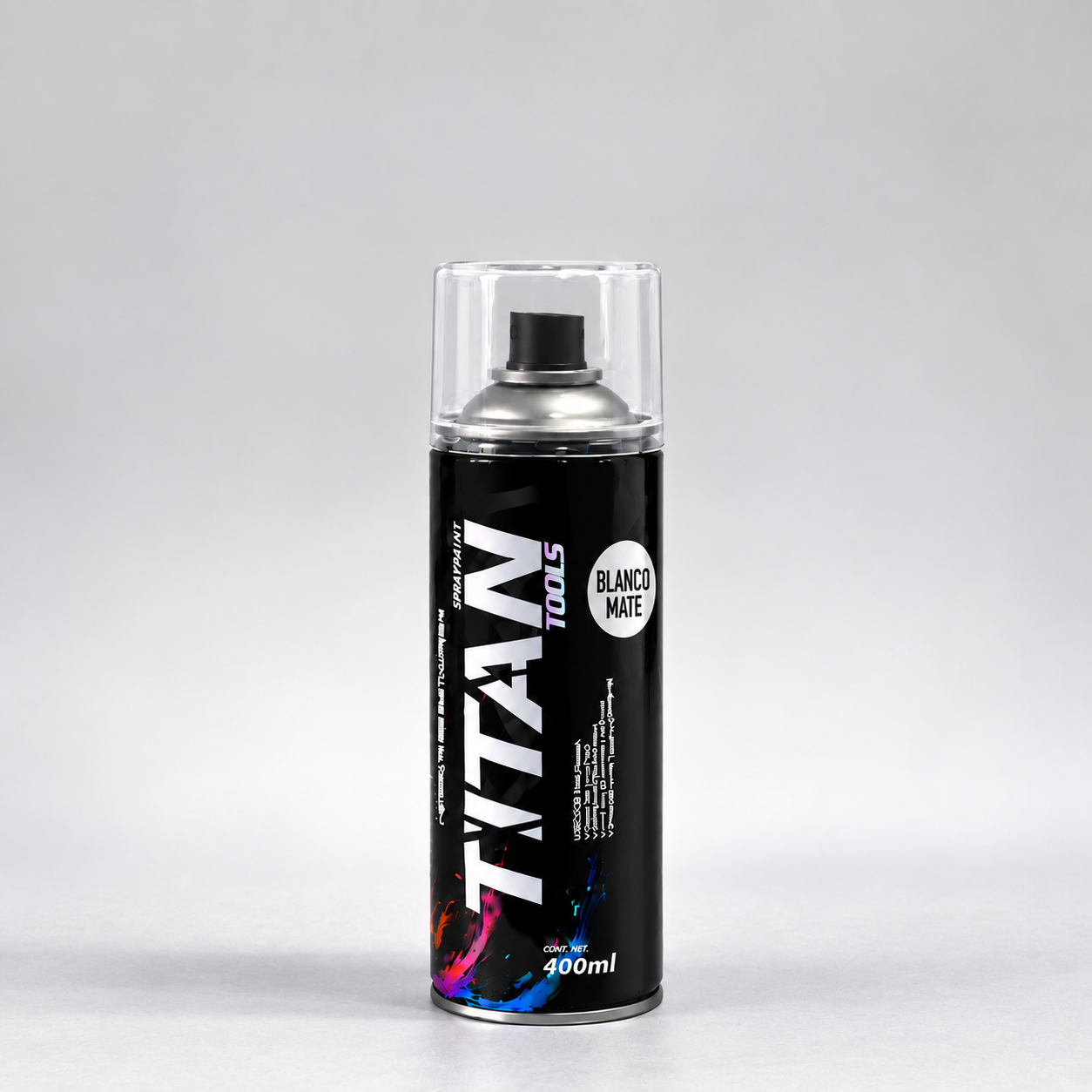 AEROSOL BLANCO MATE 400 ML TITANTOOLS