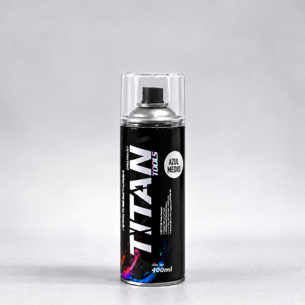 AERSOL AZUL MEDIO 400 ML TITAN TOOLS