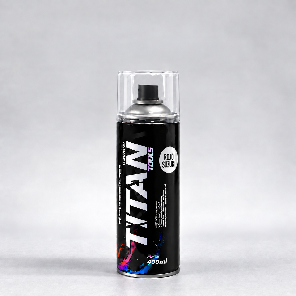 AEROSOL ROJO SOZUKI 400 ML TITAN TOOLS